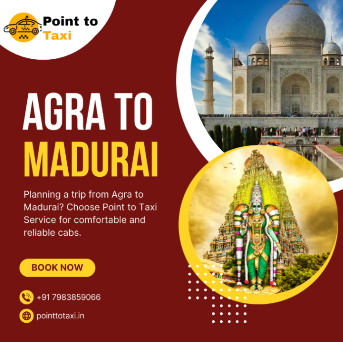 Agra to Madurai Taxi Service